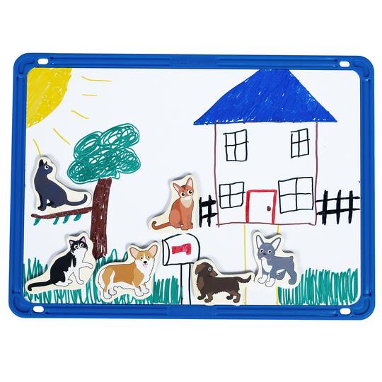 Spark & Wow Wooden Cats & Dogs Magnet Set